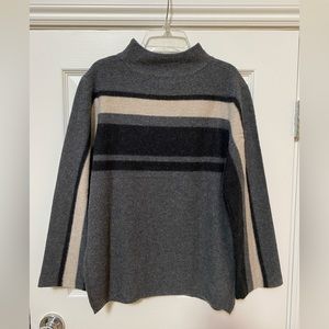 NWT Philosophy Gray 100% Merino Wool Sweater Size XS